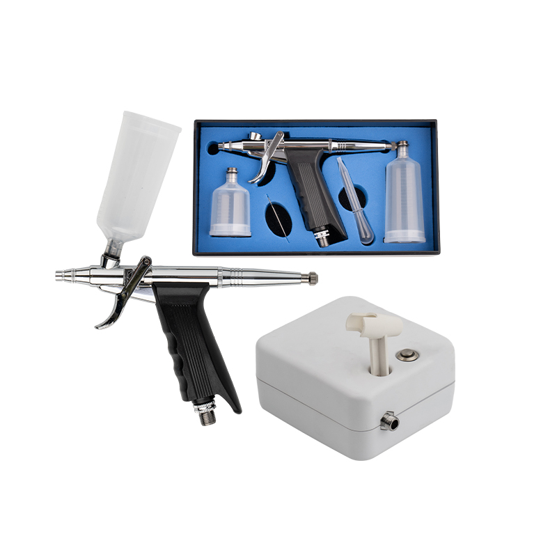TM1003 TM116A-1 Kit portátil de escova de ar pequena para bronzeamento